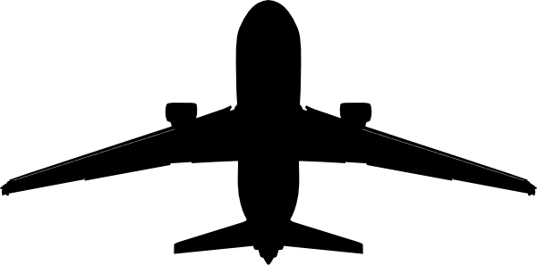 Airplane Clipart Black And White - Plane Vector Png - Free Transparent PNG Clipart Images Download. - Transparent PNG Free Download