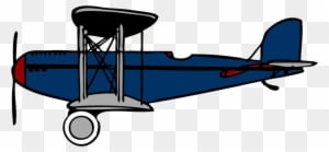 Airplane - Biplane Clipart - Free Transparent PNG Clipart Images Download. - Airplane Transparent PNG Free Download