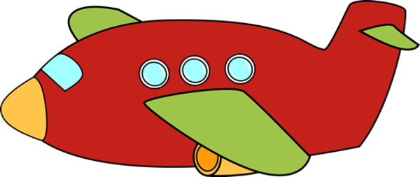 Airplane Red - Cute Aeroplane Clip Art - Free Transparent PNG Clipart Images Download. - Transparent PNG Free Download