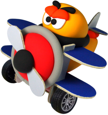 Airplane - Jumping Clay - Air Dry Clay - Diy Modelling Clay Kit - Free Transparent PNG Clipart Images Download. - Transparent PNG Free Download