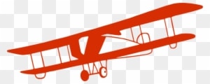 Red Airplane Clipart - Fly About // Clear Stamps Pack (10cm X 18cm ) Flonz - Free Transparent PNG Clipart Images Download. - Transparent PNG Free Download