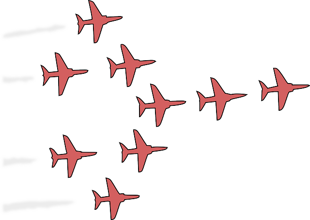 Plane Red, Arrow, Silhouette, Cartoon, Airplane, Plane - Red Arrow Plane Drawing - Free Transparent PNG Clipart Images Download. - Transparent PNG Free Download