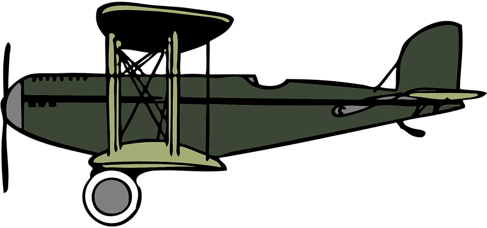 Biplane Plane Airplane Crop Duster Vintage - Crop Duster Plane Clipart - Free Transparent PNG Clipart Images Download. - Transparent PNG Free Download