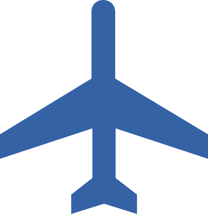 Airplane With Banner Clipart 5, Buy Clip Art - Plane Logo Blue - Free Transparent PNG Clipart Images Download. - Transparent PNG Free Download