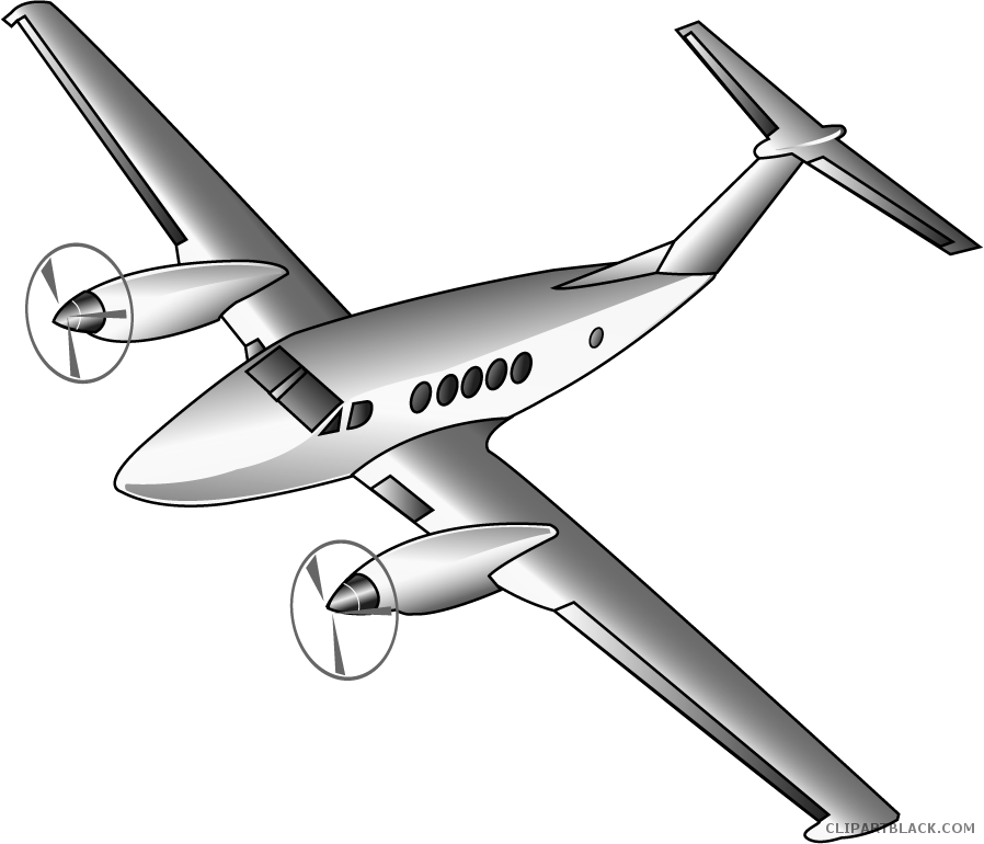 Airplane Transportation Free Black White Clipart Images - Clip Art - Free Transparent PNG Clipart Images Download. - Transparent PNG Free Download