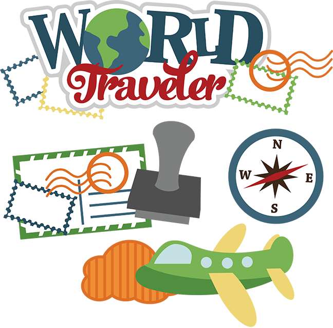 World Traveler Svg Vacation Svg File Traveling Svg - World Traveler Clipart - Free Transparent PNG Clipart Images Download. - Transparent PNG Free Download