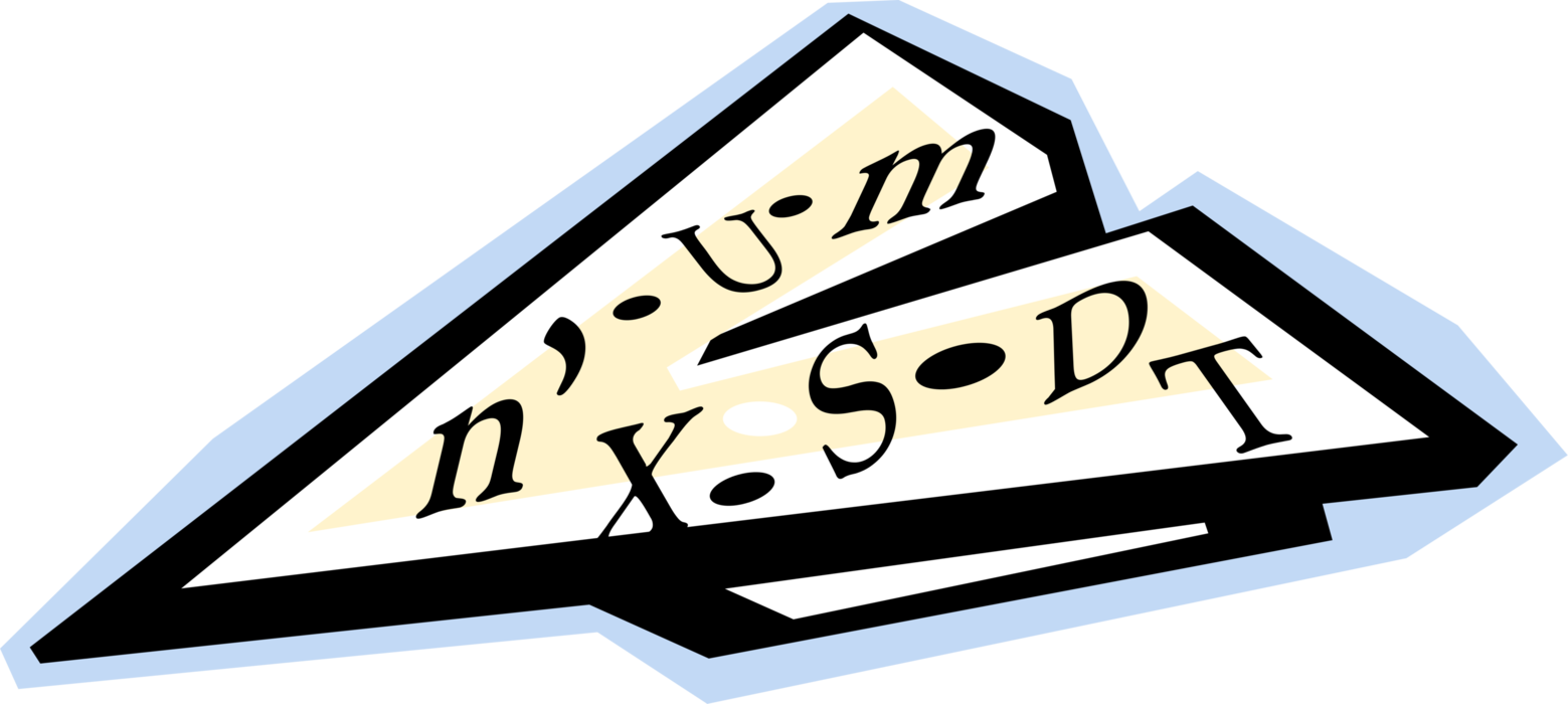 Vector Illustration Of Paper Airplane Toy Aircraft - Sign - Free Transparent PNG Clipart Images Download. - Transparent PNG Free Download