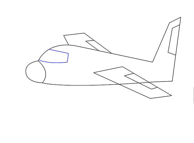 Drawn Airplane Line Drawing - Sketch - Free Transparent PNG Clipart Images Download. - Transparent PNG Free Download