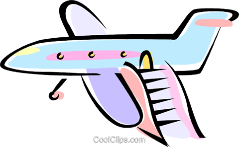 Commercial Airplane Royalty Free Vector Clip Art Illustration - Commercial Airplane Royalty Free Vector Clip Art Illustration - Free Transparent PNG Clipart Images Download. - Transparent PNG Free Download