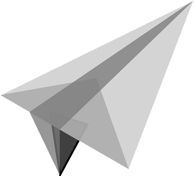 White Paper Plane - Origami Of Aeroplane Transparent, HD Png Download - Transparent PNG Free Download