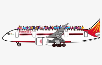 Air India Alert Now, Get & - Airplane Air India Png, Transparent - Airplane Transparent PNG Free Download