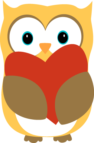 Owl Clip Art Owl Images - Owl Holding A Heart - Free Transparent PNG Clipart Images Download. - Transparent PNG Free Download