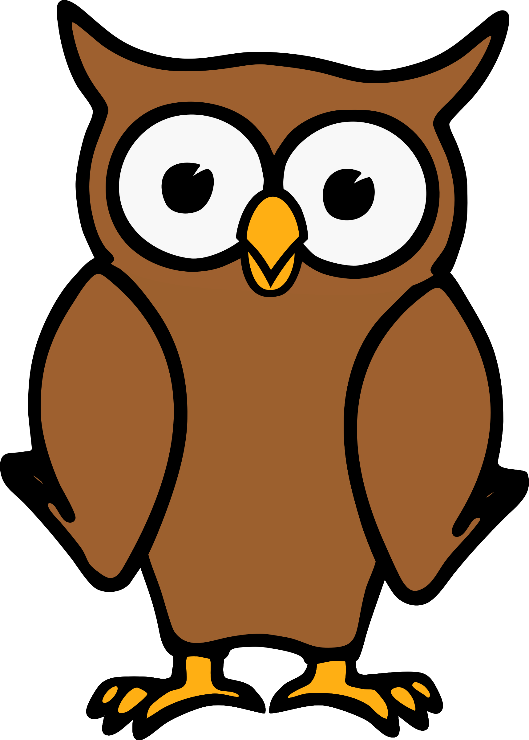 Clipart Of Owl - Clip Art Image Of Owl - Free Transparent PNG Clipart Images Download. - Transparent PNG Free Download