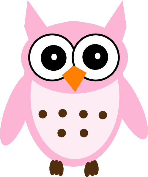 Pink Owl Clip Art - Baby Owl Clip Art - Free Transparent PNG Clipart Images Download. - Transparent PNG Free Download