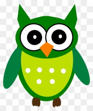 Owl, Clip Art, First Day Of Class, Illustrations, Owls - Owl Clipart Green - Free Transparent PNG Clipart Images Download. - Owl Transparent PNG Free Download