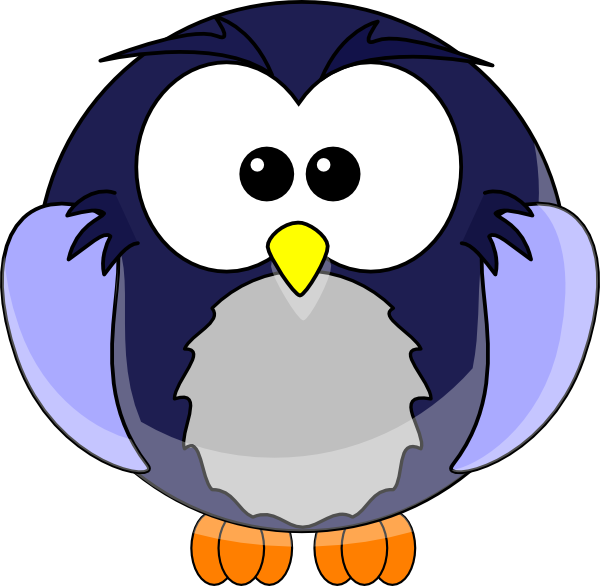 Buho Clip Art At Clker - Owl Cartoon - Free Transparent PNG Clipart Images Download. - Owl Transparent PNG Free Download