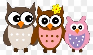 Owl Family - Owl Family On A Tree Clipart - Free Transparent PNG Clipart Images Download. - Owl Transparent PNG Free Download