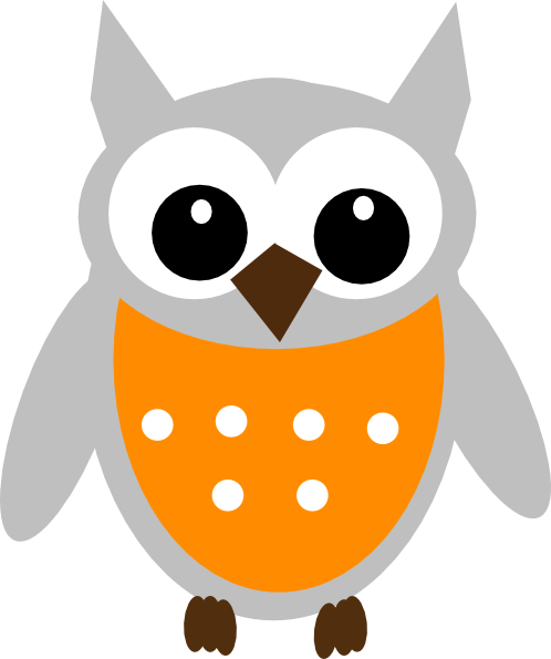 Hoot Clipart Orange Owl - Baby Owl Clip Art - Free Transparent PNG Clipart Images Download. - Owl Transparent PNG Free Download
