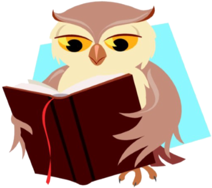 Picture - Owl With Book - Free Transparent PNG Clipart Images Download. - Owl Transparent PNG Free Download