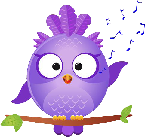 Corujinha Lilas 07 - Owl With Magnifying Glass - Free Transparent PNG Clipart Images Download. - Owl Transparent PNG Free Download
