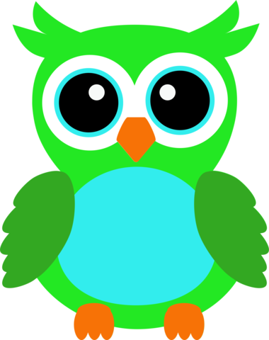 Green Owl - Owl - Free Transparent PNG Clipart Images Download. - Owl Transparent PNG Free Download