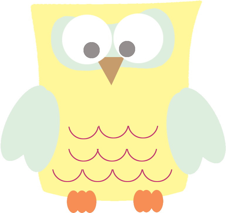 Funny Yellow Owl Clipart - Clipart Owl On Black Background - Free Transparent PNG Clipart Images Download. - Owl Transparent PNG Free Download