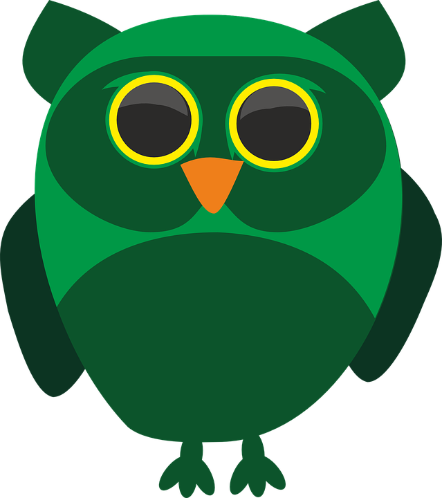 Descargue Imágenes Gratis De Sowa De Más De Fotos, - Vector Illustration Of A Green Owl Pendant Necklace - Free Transparent PNG Clipart Images Download. - Owl Transparent PNG Free Download