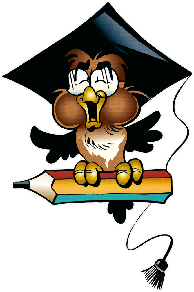 Graduation~ Owl Escola & Formatura - Little Owl - Free Transparent PNG Clipart Images Download. - Owl Transparent PNG Free Download