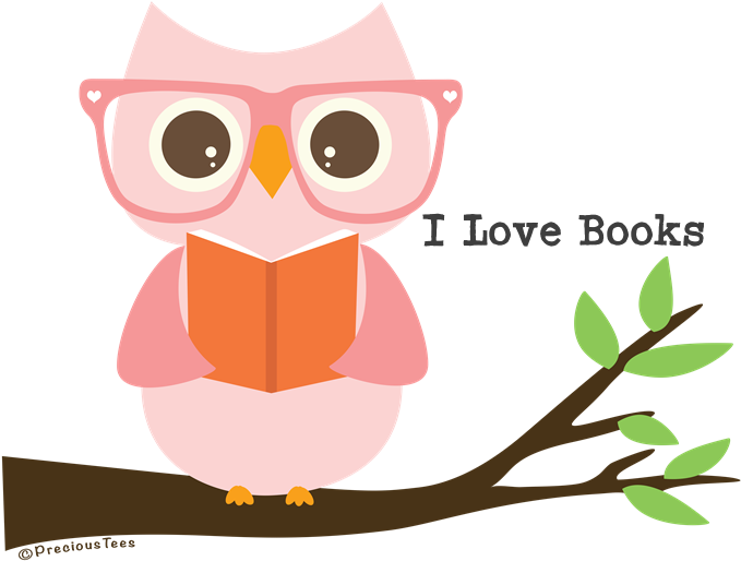 Cute Owl Reading Ipad Sleeve - Cute Owl Reading Tote Bag - Free Transparent PNG Clipart Images Download. - Owl Transparent PNG Free Download