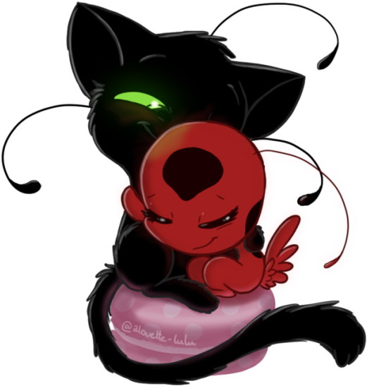 A Want A Boyfriend Who Looks At Me Like Plagg At Tikki - Miraculous Plagg And Tikki Dark Owl - Free Transparent PNG Clipart Images Download. - Owl Transparent PNG Free Download