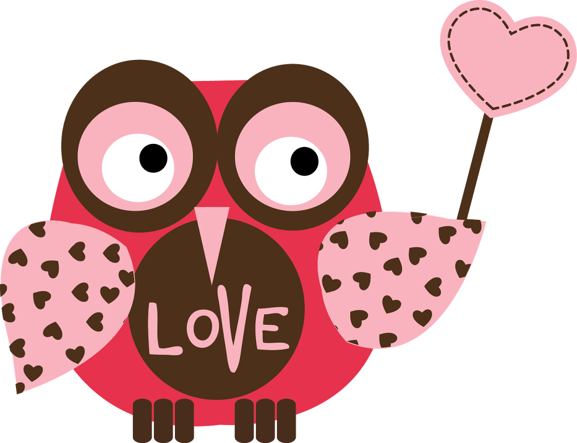Owl Cliparts B - Valentines Owl Clip Art - Free Transparent PNG Clipart Images Download. - Owl Transparent PNG Free Download