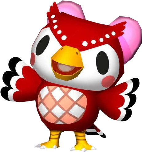 Celeste - Animal Crossing New Leaf Owl - Free Transparent PNG Clipart Images Download. - Owl Transparent PNG Free Download