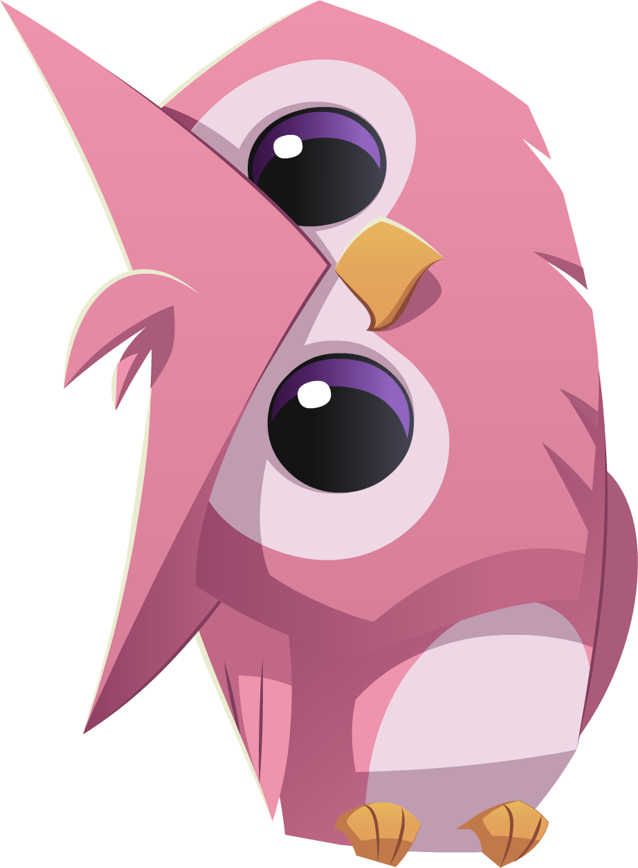 Pink Owl - Animal Jam Owl - Free Transparent PNG Clipart Images Download. - Owl Transparent PNG Free Download