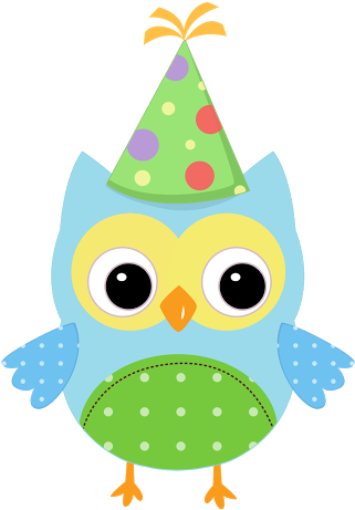Owl Pictures, Owl Parties, Owl Themes, Owl Art, Filofax, - Clipart Girl Owl Birthday - Free Transparent PNG Clipart Images Download. - Owl Transparent PNG Free Download