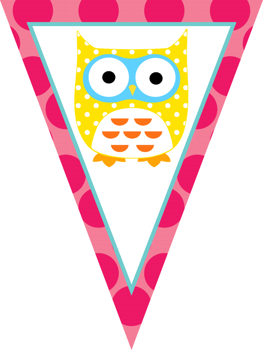 Pennant Owl Banner - Owl - Free Transparent PNG Clipart Images Download. - Owl Transparent PNG Free Download