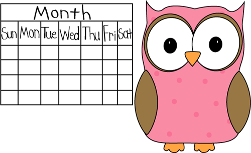 Classroom Job Clip Art - Owl Calendar Clipart - Free Transparent PNG Clipart Images Download. - Owl Transparent PNG Free Download