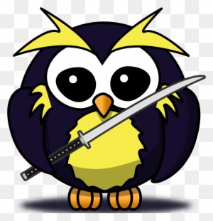 Big Image - Cartoon Owl Shower Curtain - Free Transparent PNG Clipart Images Download. - Owl Transparent PNG Free Download