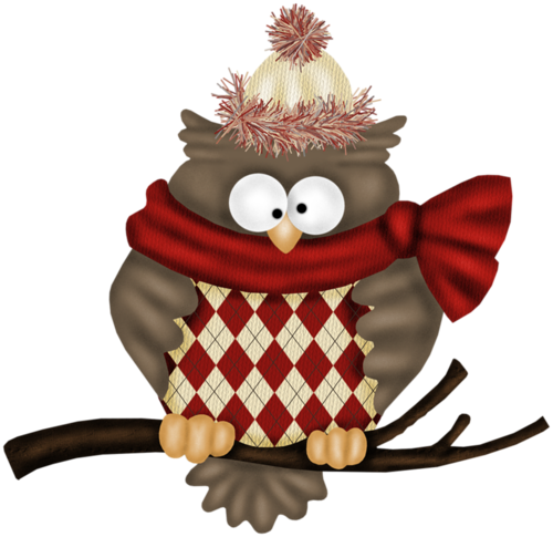 Christmas Owl - Christmas Owl Clip Art - Free Transparent PNG Clipart Images Download. - Owl Transparent PNG Free Download