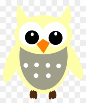 Yellow Gray Owl Clip Art - Grey And Yellow Owl - Free Transparent PNG Clipart Images Download. - Owl Transparent PNG Free Download
