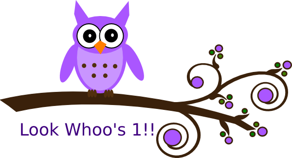 Purple Owl On Branch Birthday Clip Art At Clkercom - Owl Birthday Clip Art - Free Transparent PNG Clipart Images Download. - Owl Transparent PNG Free Download