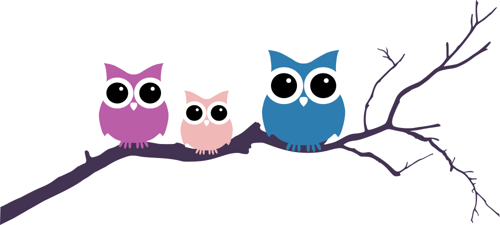 Three Owls Tree Branch - Three Owls On A Branch - Free Transparent PNG Clipart Images Download. - Owl Transparent PNG Free Download