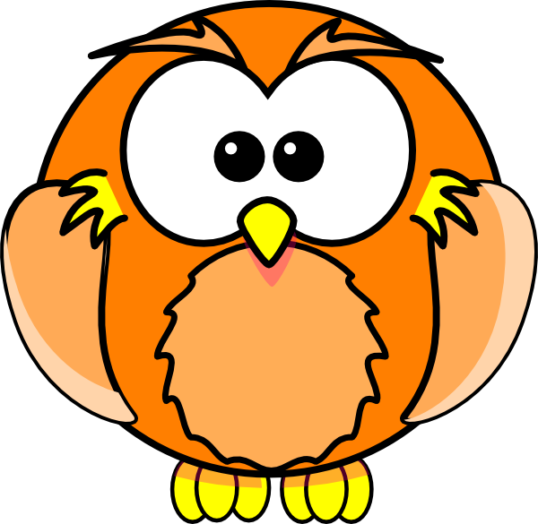 Orange Owl Clip Art - Orange Owl Clip Art - Free Transparent PNG Clipart Images Download. - Owl Transparent PNG Free Download