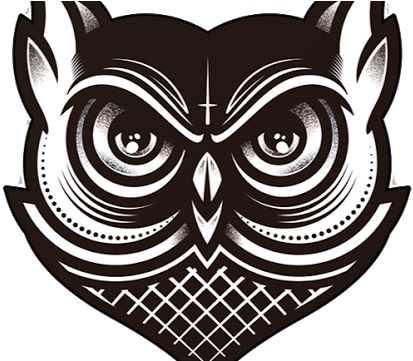 Owl Cartel Music Group Live Stream - Owl Wallpaper Black And White - Free Transparent PNG Clipart Images Download. - Owl Transparent PNG Free Download