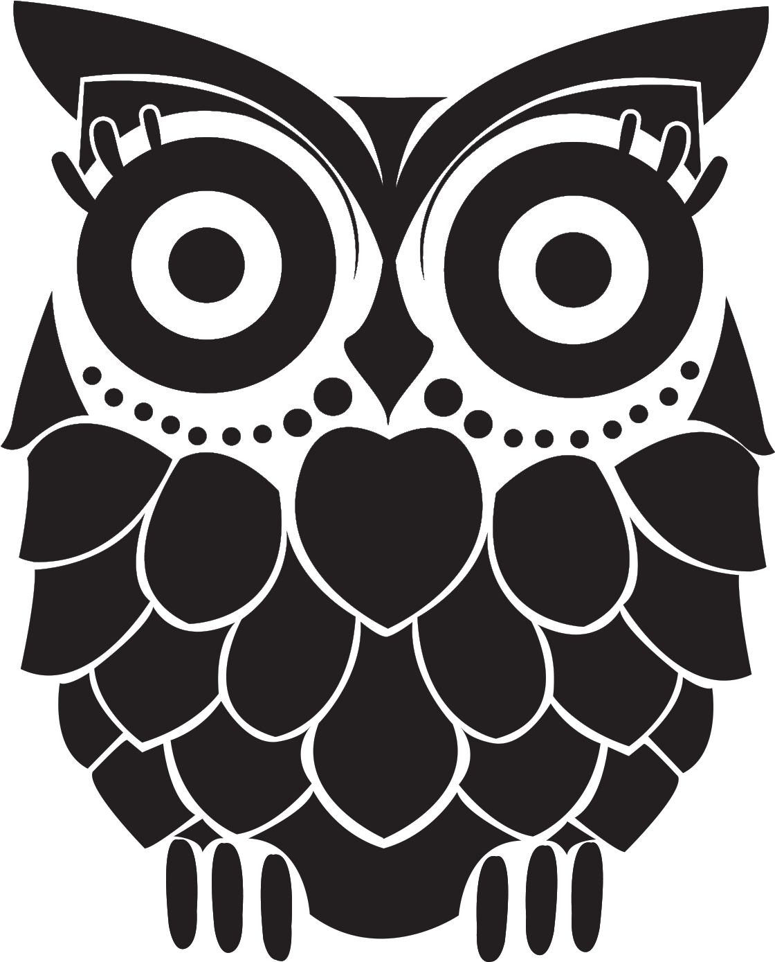 The Trendy Owl - Trendy Owl - Free Transparent PNG Clipart Images Download. - Owl Transparent PNG Free Download