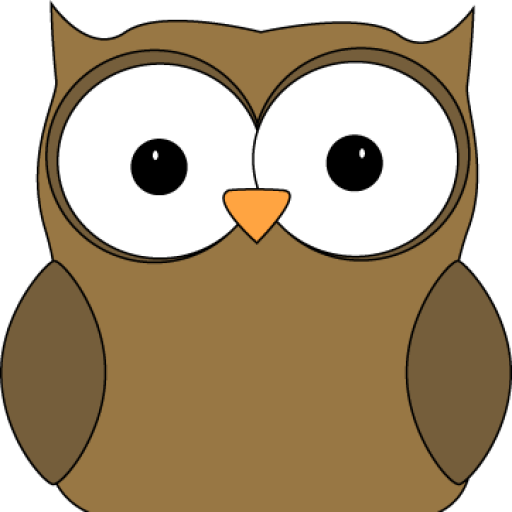 Cropped Cute Owl - Valentine Owl Clipart - Free Transparent PNG Clipart Images Download. - Owl Transparent PNG Free Download