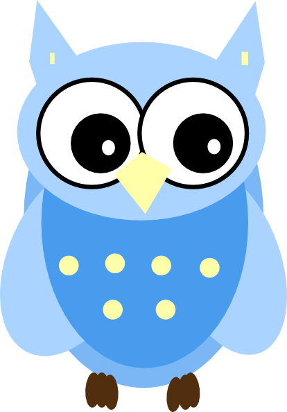 Blue Owl Clip Art - Baby Owl Clip Art - Free Transparent PNG Clipart Images Download. - Owl Transparent PNG Free Download
