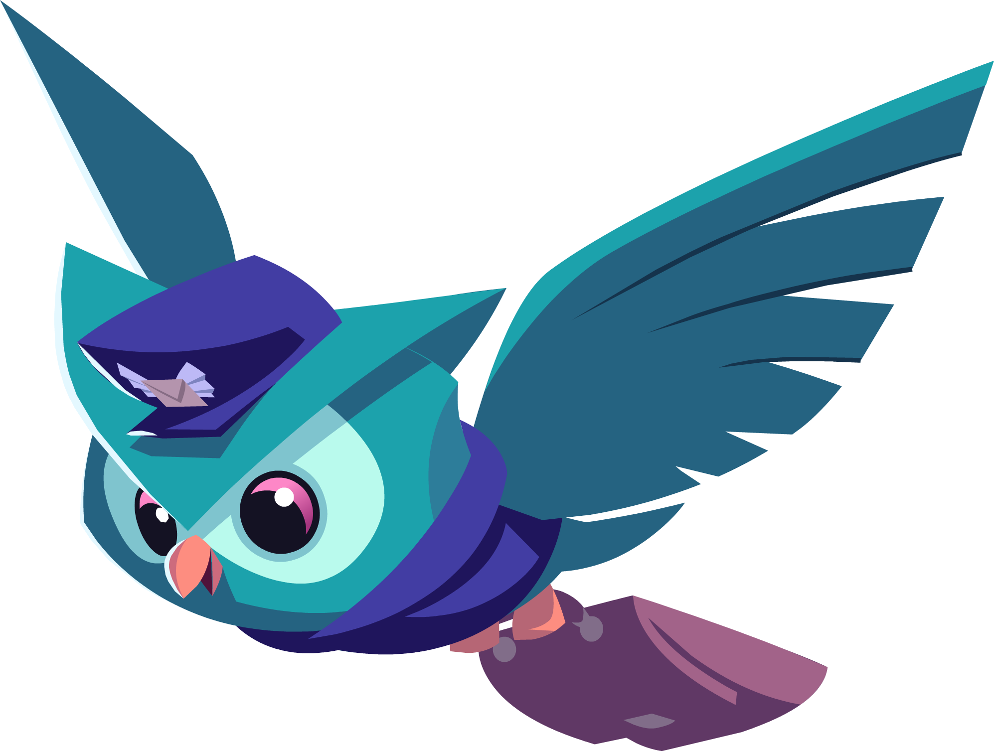 Owl Carrying Bag - Owl Blue Png - Free Transparent PNG Clipart Images Download. - Owl Transparent PNG Free Download