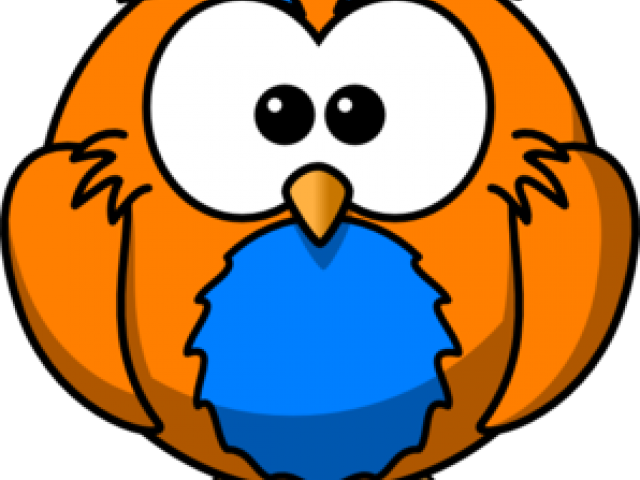 Hoot Clipart Blue Cartoon - Cartoon Black And White Owl - Free Transparent PNG Clipart Images Download. - Owl Transparent PNG Free Download