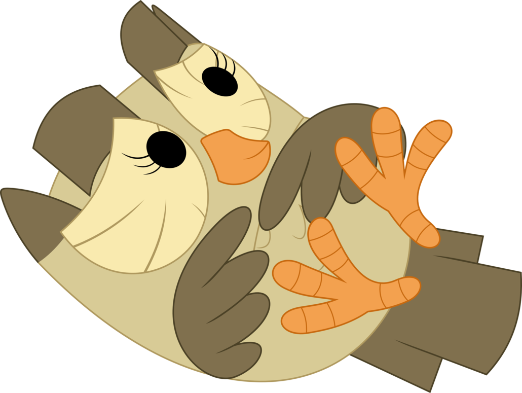 An Owl On His Back By Porygon2z - Owl - Free Transparent PNG Clipart Images Download. - Owl Transparent PNG Free Download