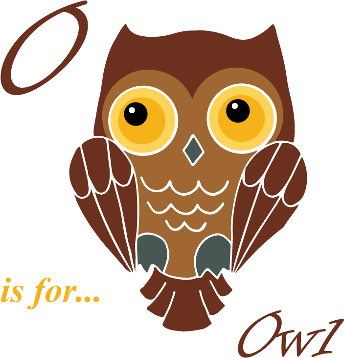 O Is For - Owl - Free Transparent PNG Clipart Images Download. - Owl Transparent PNG Free Download